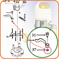 Lock Washer, 1⁄4, Internal Tooth