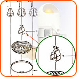 Strainer Puller for #8 juicer O4C