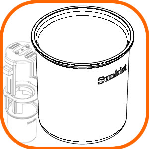 Container – 2.7 qt.